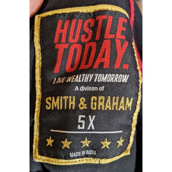 Smith & Graham Hustle Today Live Wealthy Tomorrow Long Sleeve Shirt - Picture 5 of 5